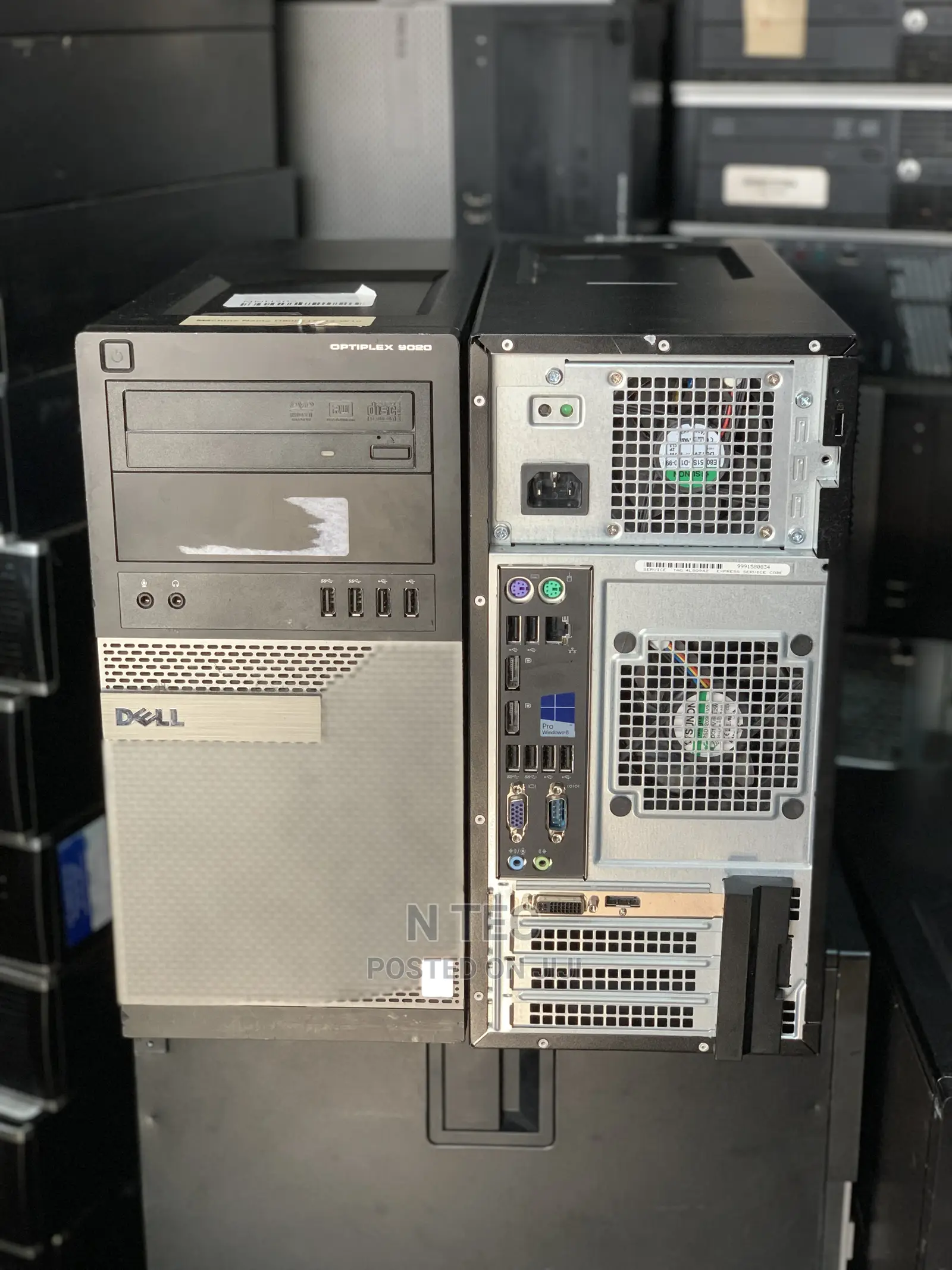 Desktop Computer Dell OptiPlex 3020 16GB Intel Core I7 SSD 160GB
