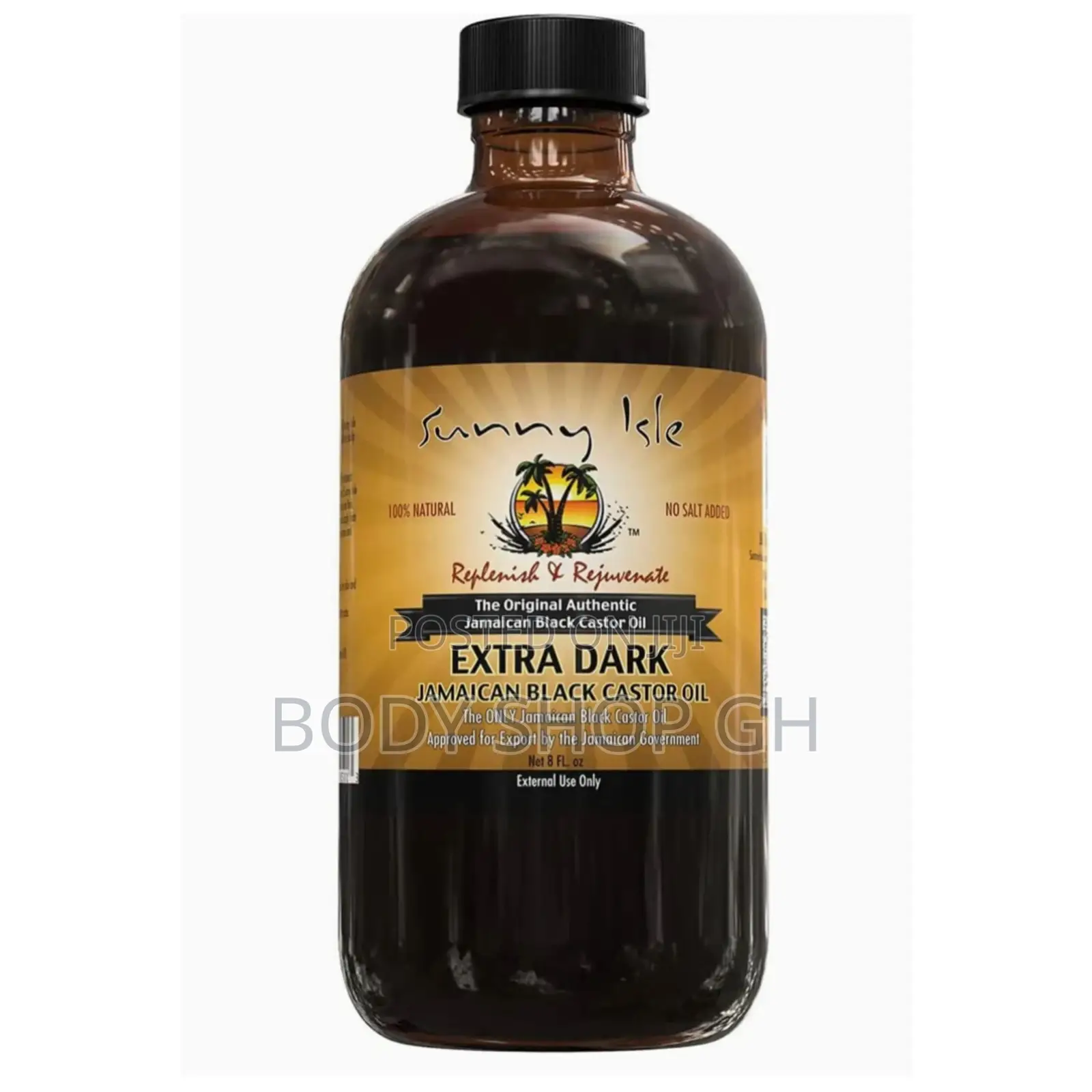 Sunny Isle Jamaican Black Castor Oil - Extra Dark- 8oz