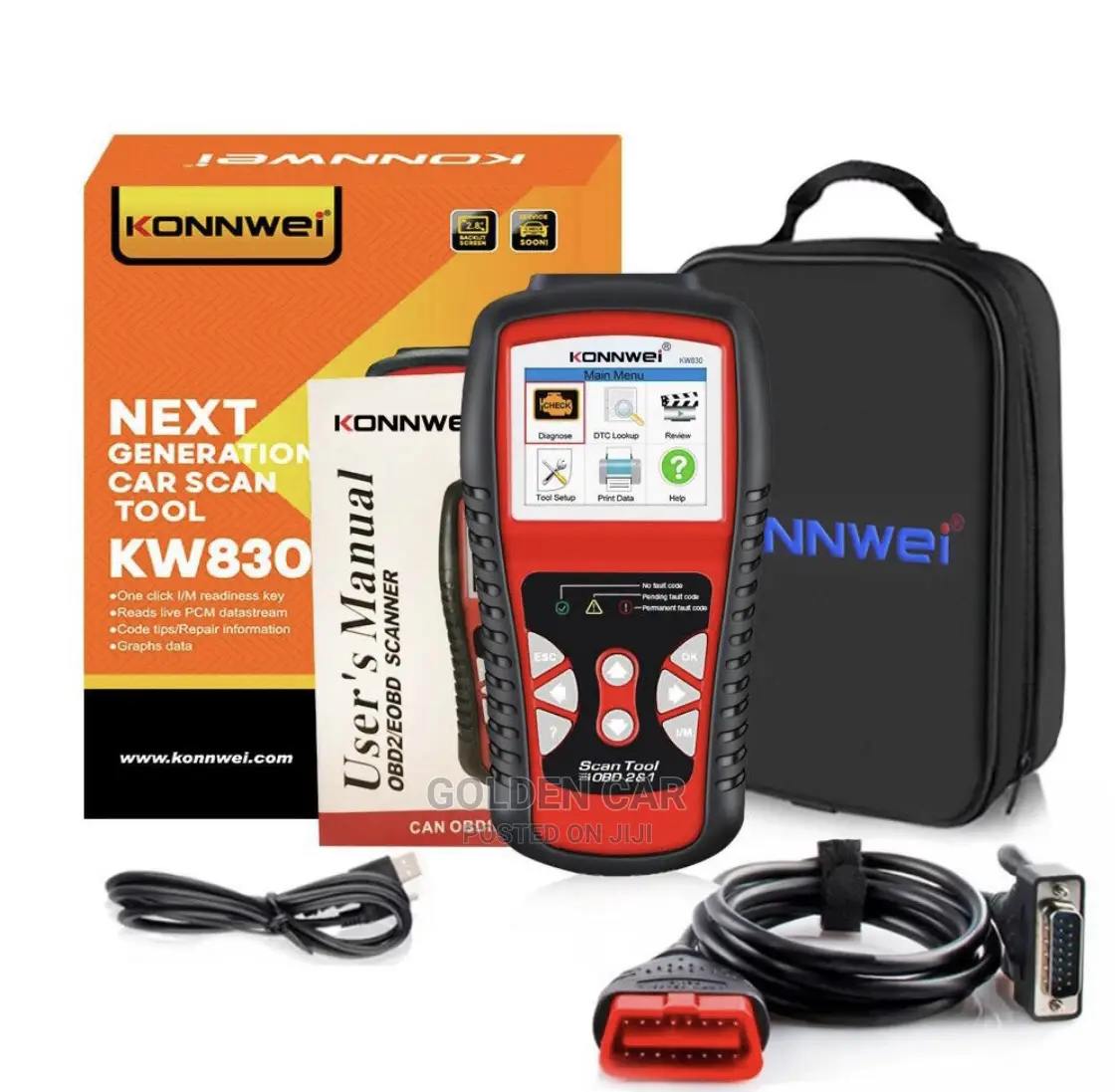Konnwei KW830 OBD2 Car Diagnostic Scanner