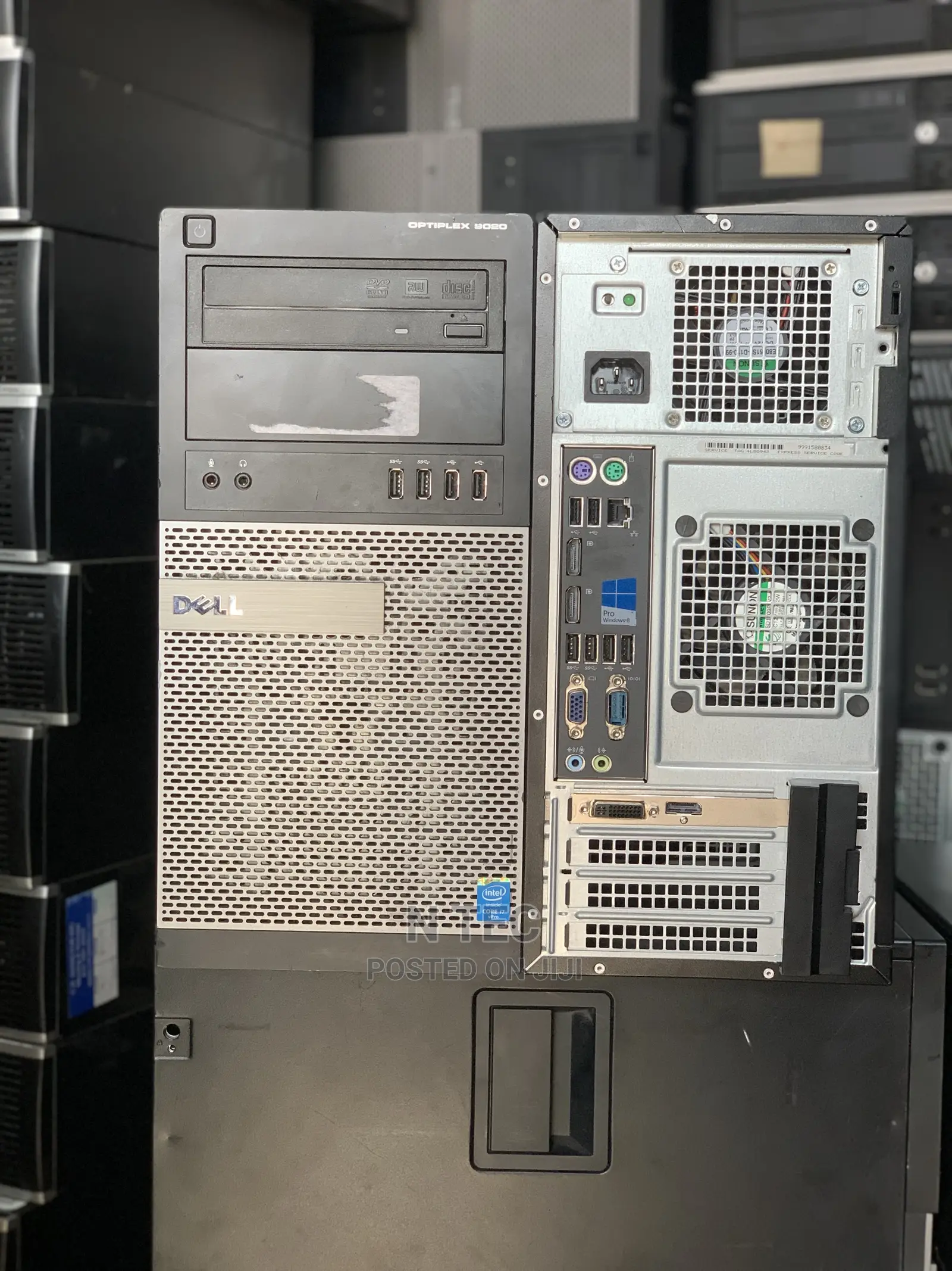 Desktop Computer Dell OptiPlex 7010 12GB Intel Core I7 HDD 500GB