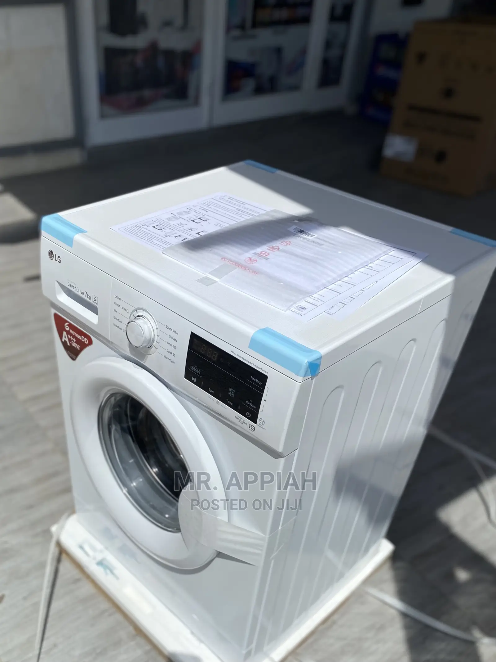 Get a Great Discount on FH2J3QDNP0 LG 7kg Washingmachine.