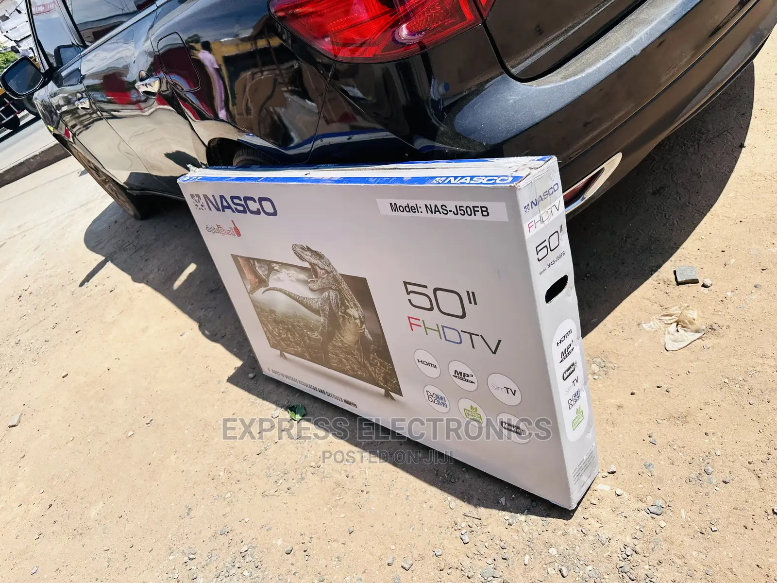 Easy to Install Nasco Tv FHD Satellite  Digital 50”