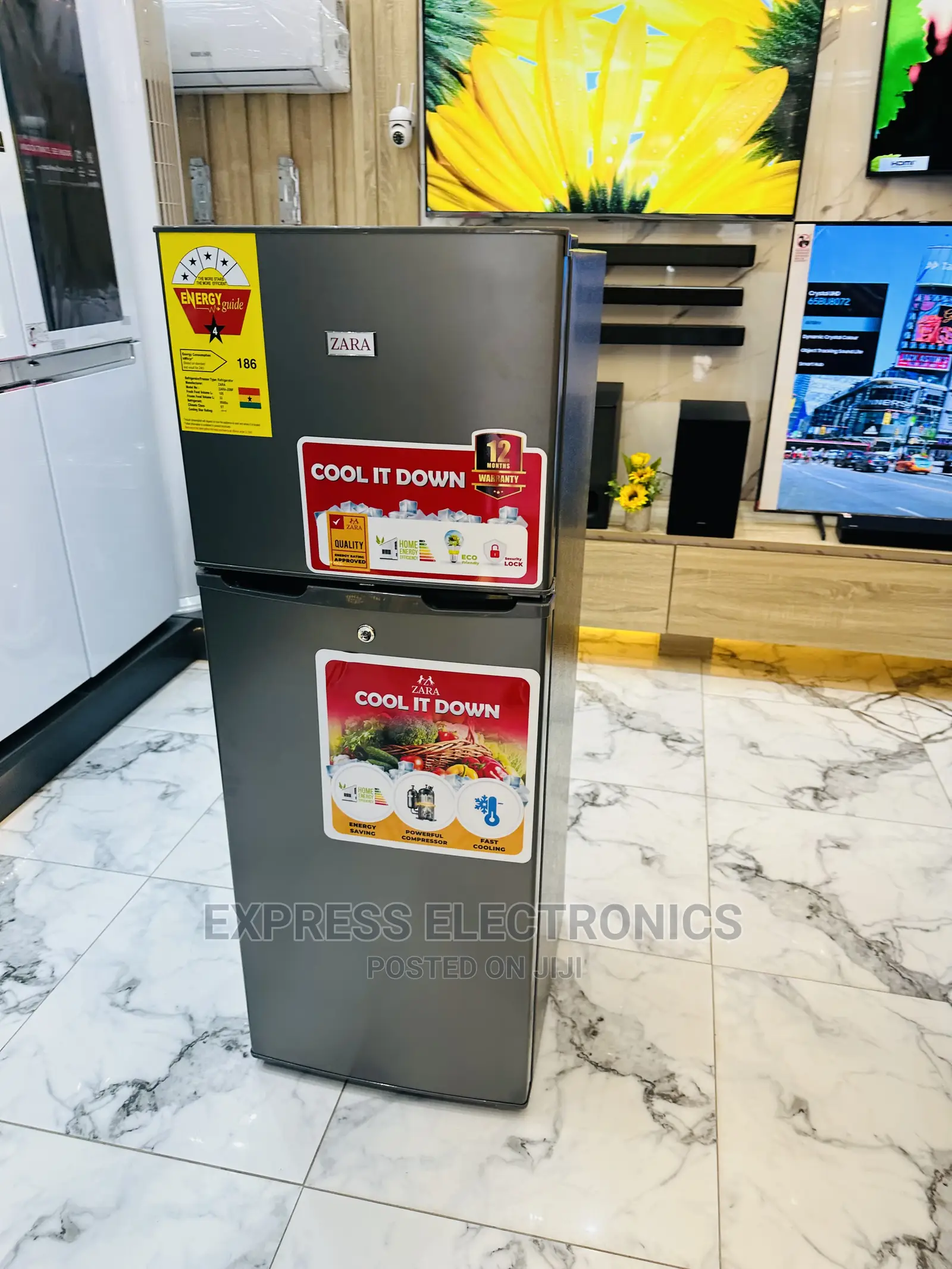 Hone of Quality Zara Fridge 20bf Double Door