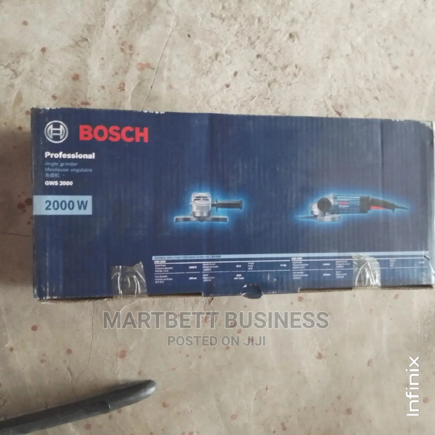 9" Bosch Grinding Machine