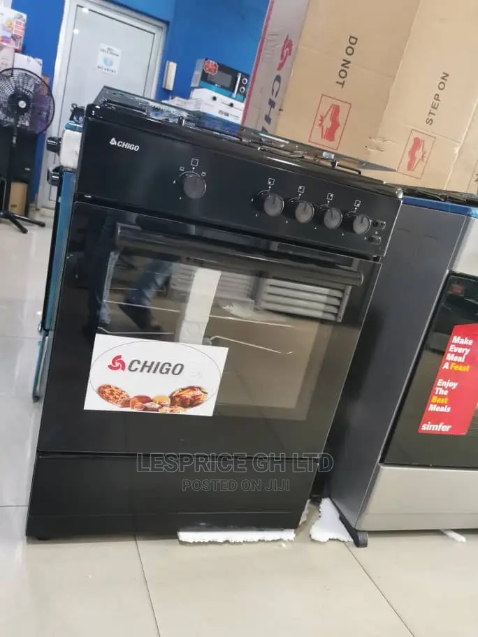 Chigo 60x60 Gas Burber With Oven Grill 