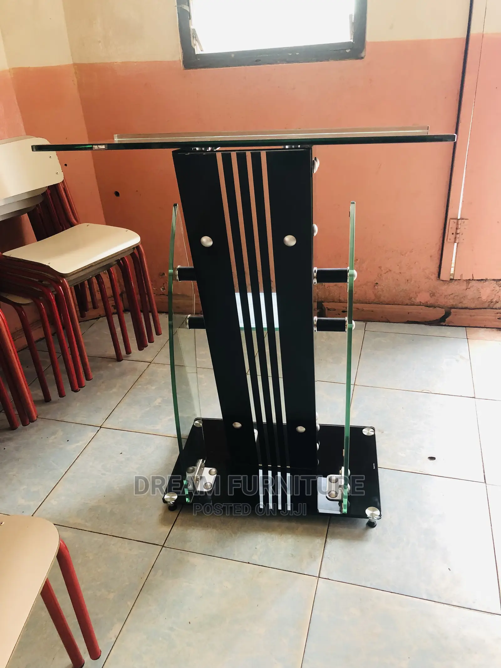 Imported Glass Pulpit