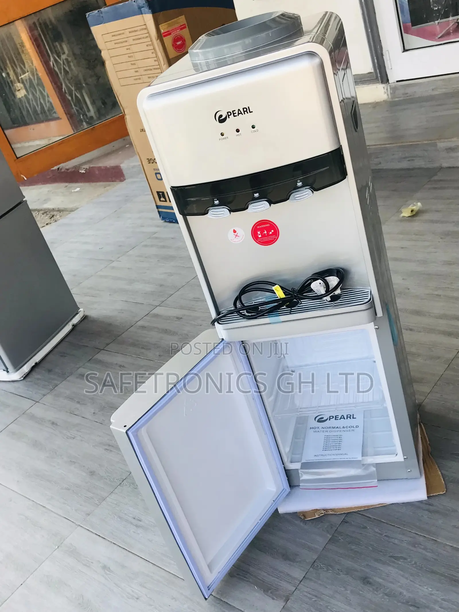 Essential Water Dispenser Pearl PWD-1117FBL