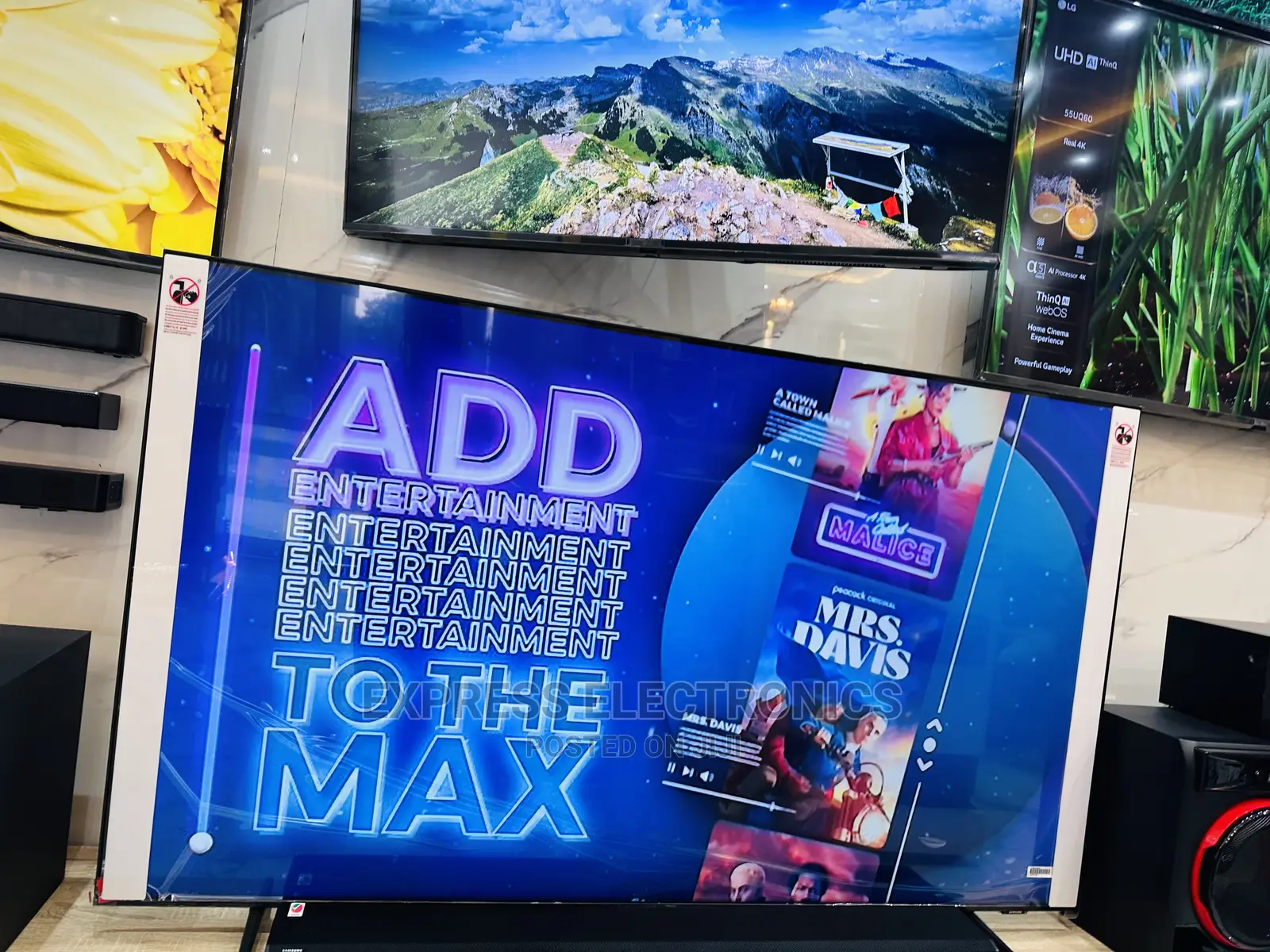 85au8000 UHD Smart Samsung Tv  for Cool Price
