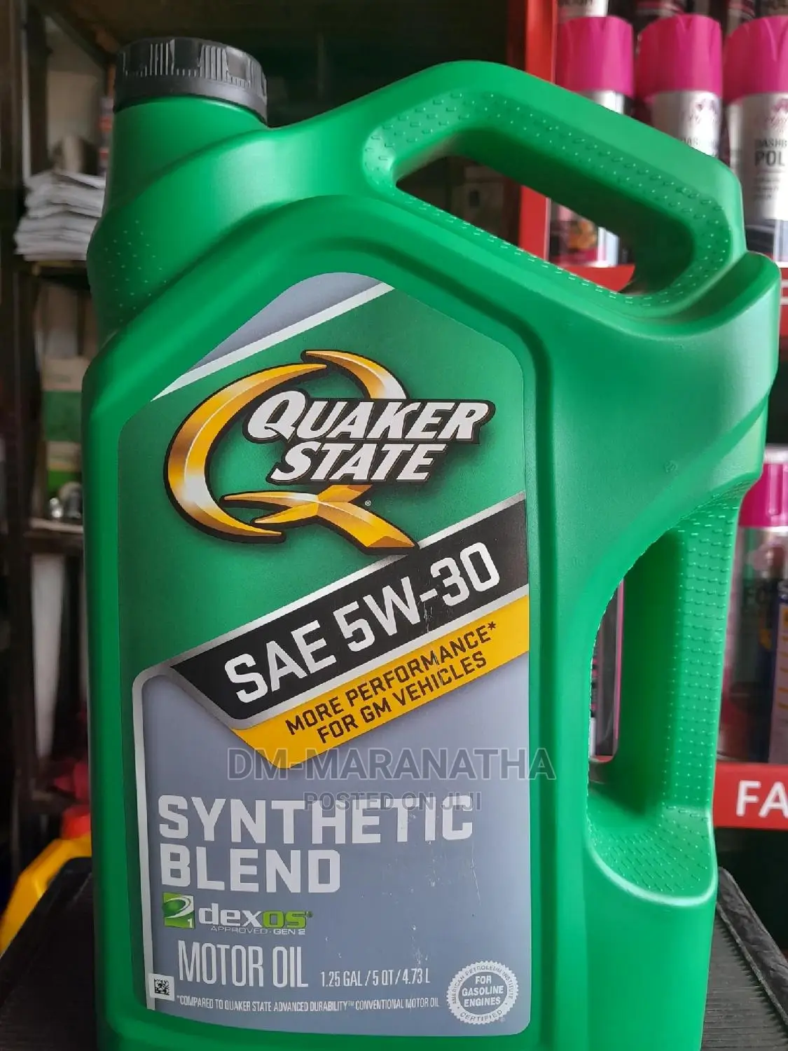 5w30 Quaker State Synthetic Blend Engine Oil