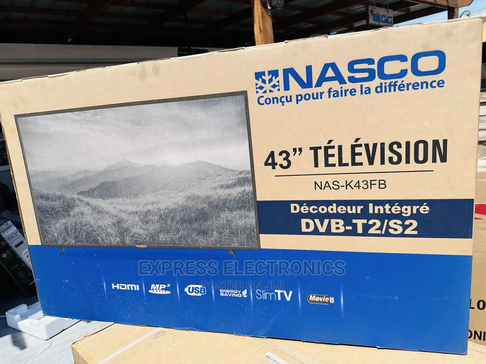 Brand~New Nasco 43”FHD Digital Satellite 