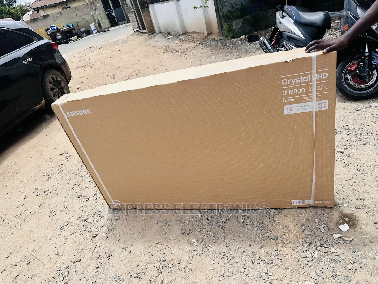 New Arrivals of Samsung UHD Smart 66”Bu8000 Tv 