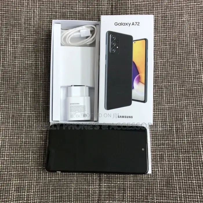 New Samsung Galaxy A72 5G 128 GB Black