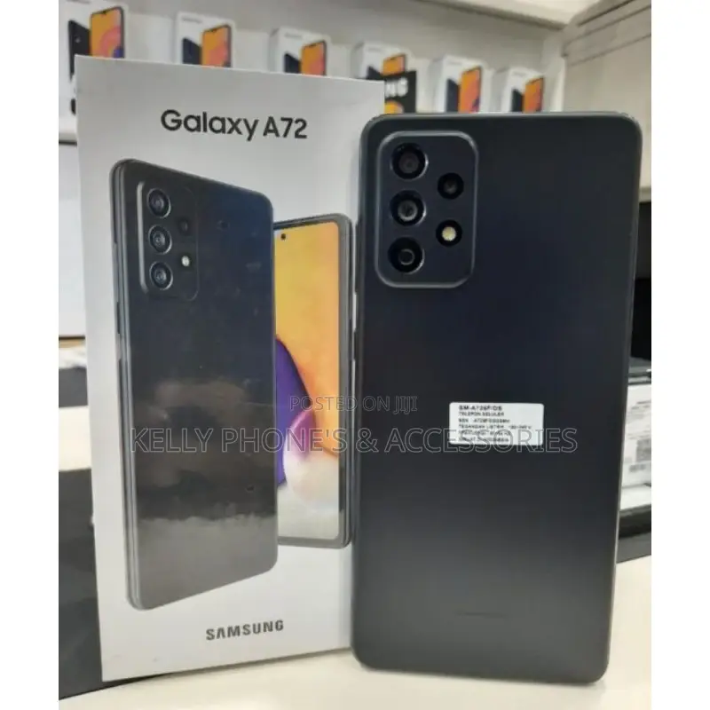 New Samsung Galaxy A72 5G 128 GB Black