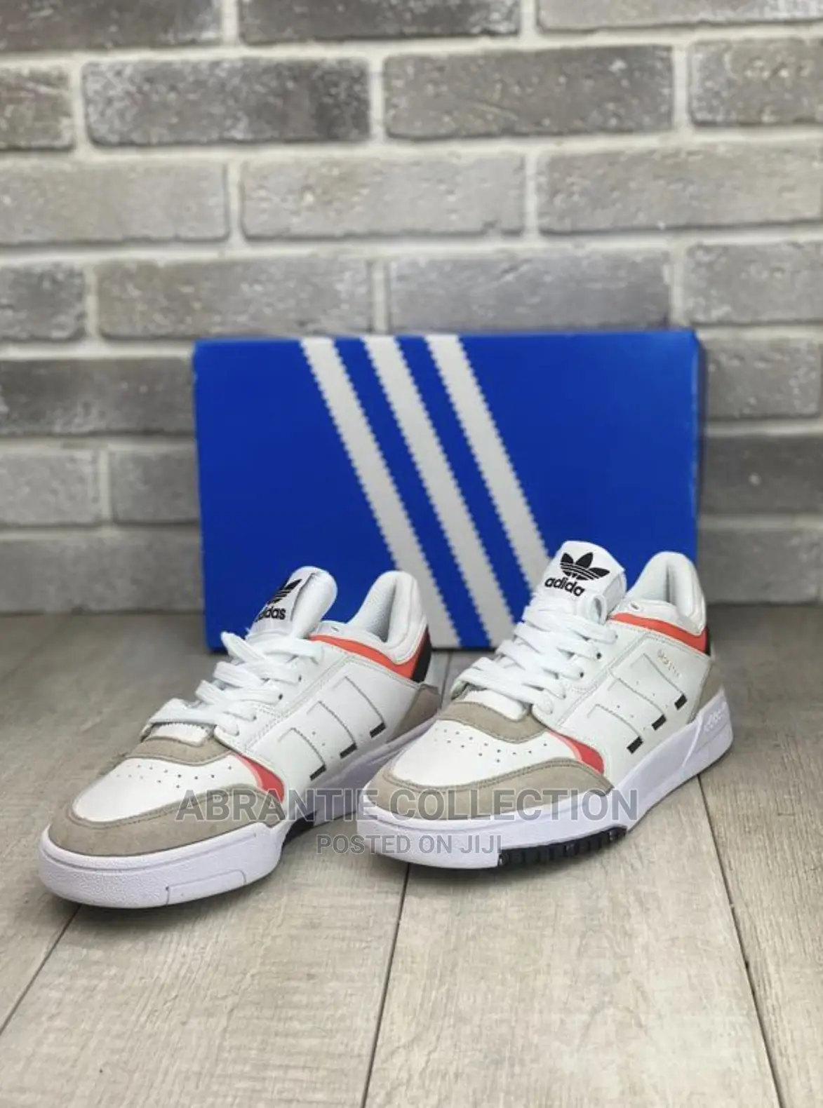 Adidas Dropstop Sneaker White/Orange