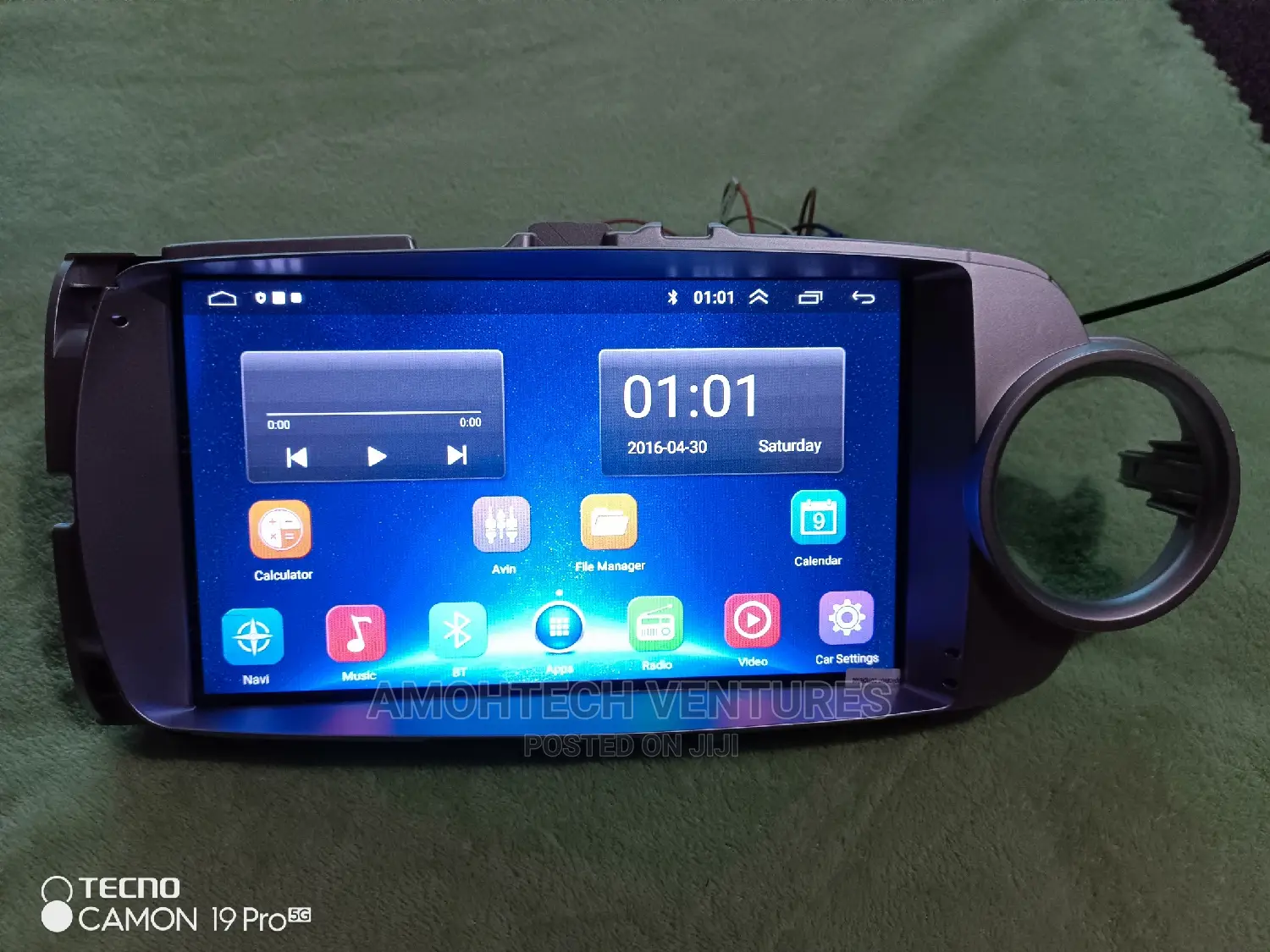 Toyota Vitz/Yaris 2012 + Carplay and Android Auto
