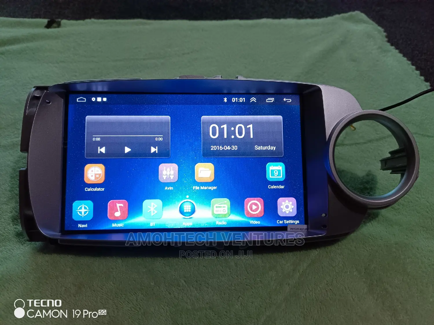 Toyota Vitz/Yaris 2012 + Carplay and Android Auto