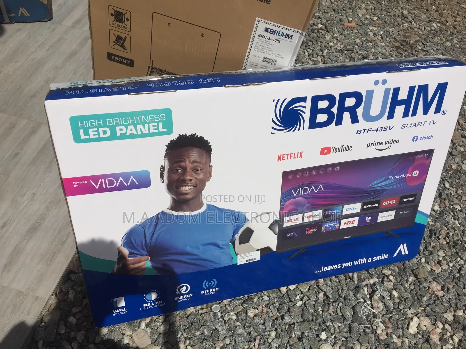 New Acquire Bruhm 43′′ FULL HD Smart LED TV [ BTF-43SV]