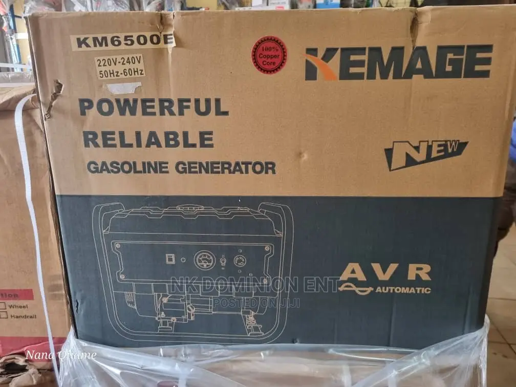 Kemage 5.5kva Gasoline Generator