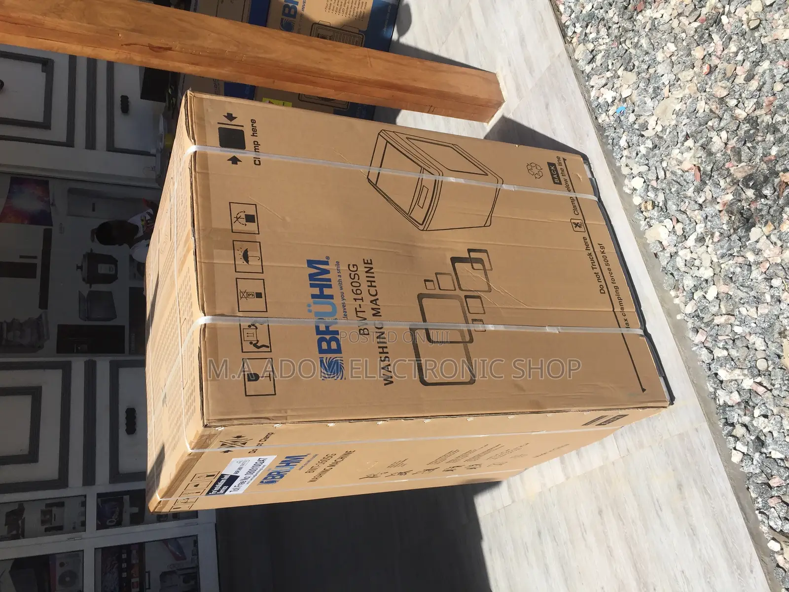 New Bruhm BWT-160SG Washing Machine