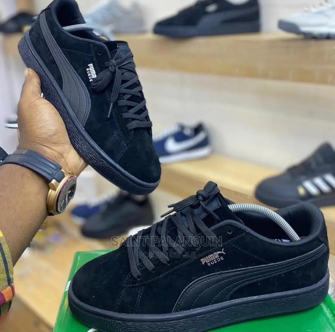 Genuine Puma Suede All Black