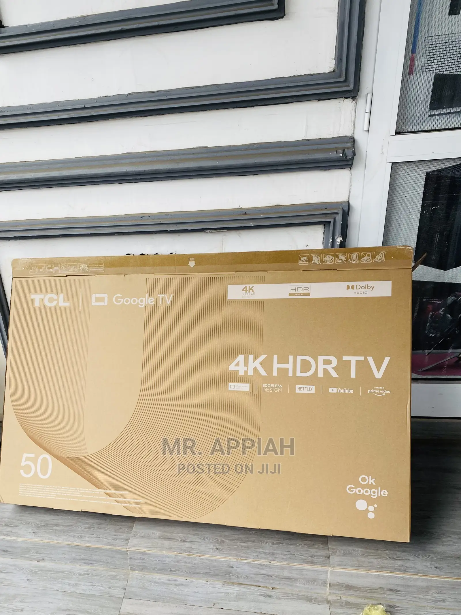 Elegant TCL (50P635) 50 Inch HDR Smart Tv,Black 