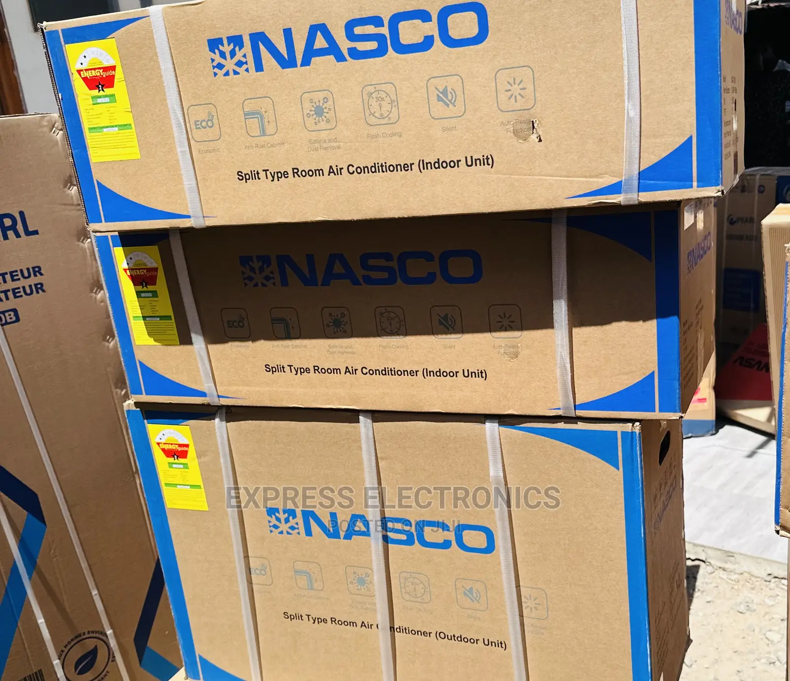Long Distance Airflow Split R410 Gas Nasco 2.0hp AC