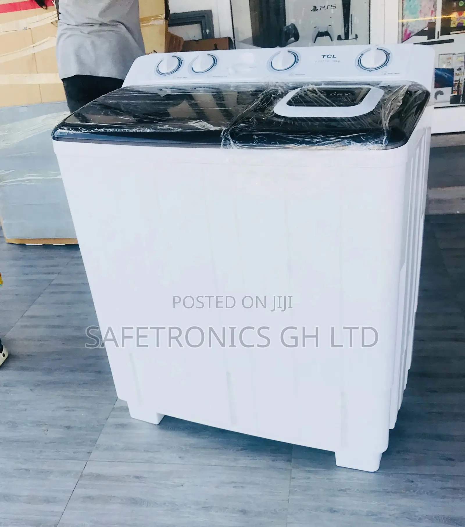 TCL Quality Washingmachine 10kg Topload Semiautomatic