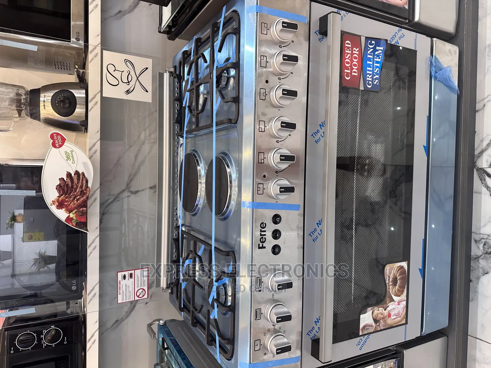 Cool  Price 60/90 Stove Rotisserie 4~2 Cooker Ferre