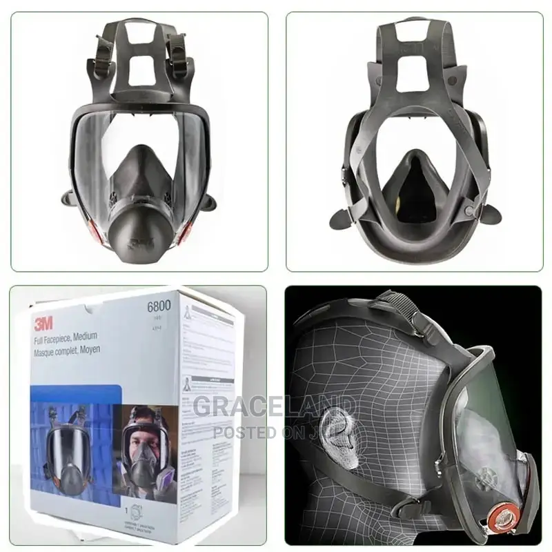 Original 3M 6200 Gas Mask Gas-proof Half Face Mask Series