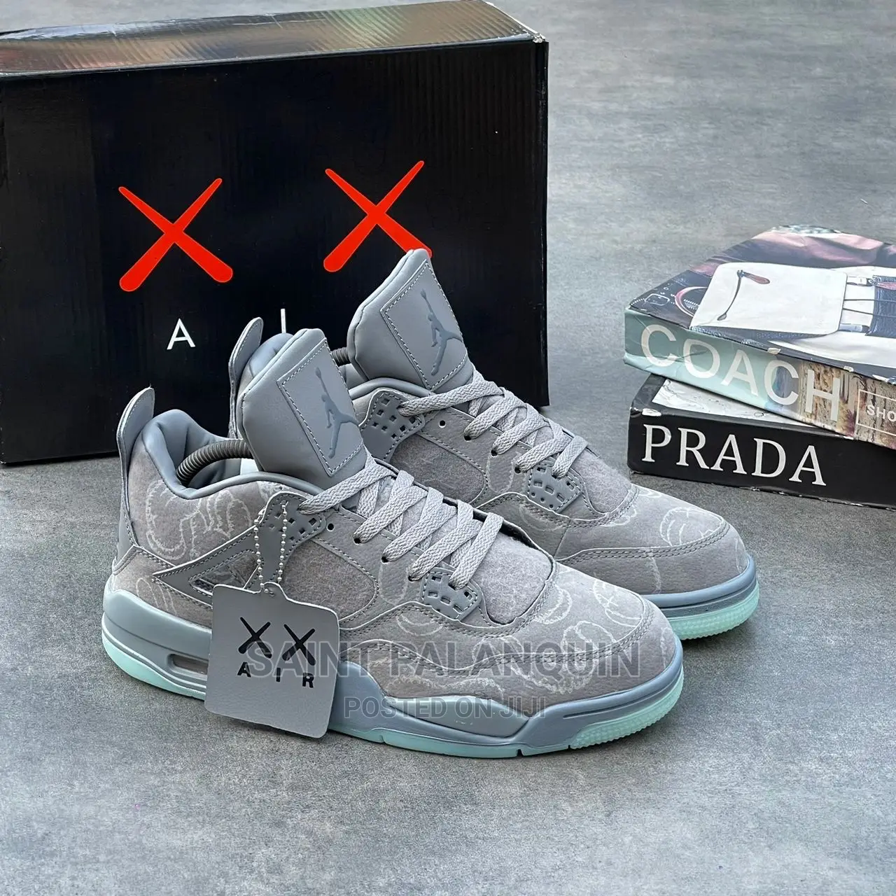 Ash/Gray Air Jordan 4 Xx