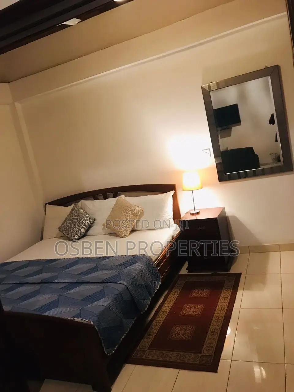 Furnished 1bdrm Apartment in Pleasant Properties, Spintex for rent