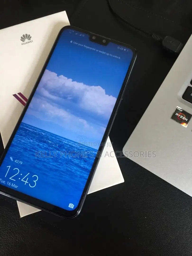 New Huawei Y9 128 GB Black