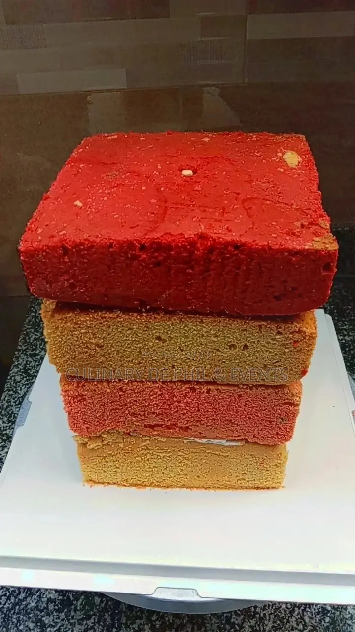 Vanilla, Strawberry,N Red Velvet Cake