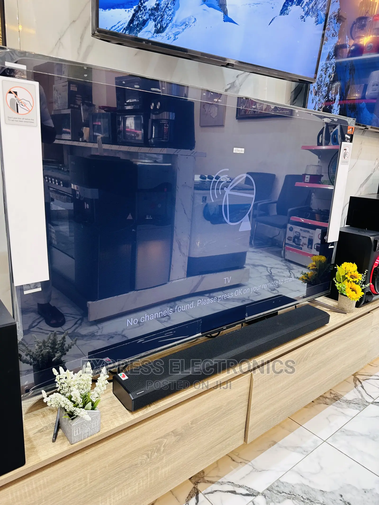 Neatly Sealed TCL Qled Uhd Smart Android 65”C645