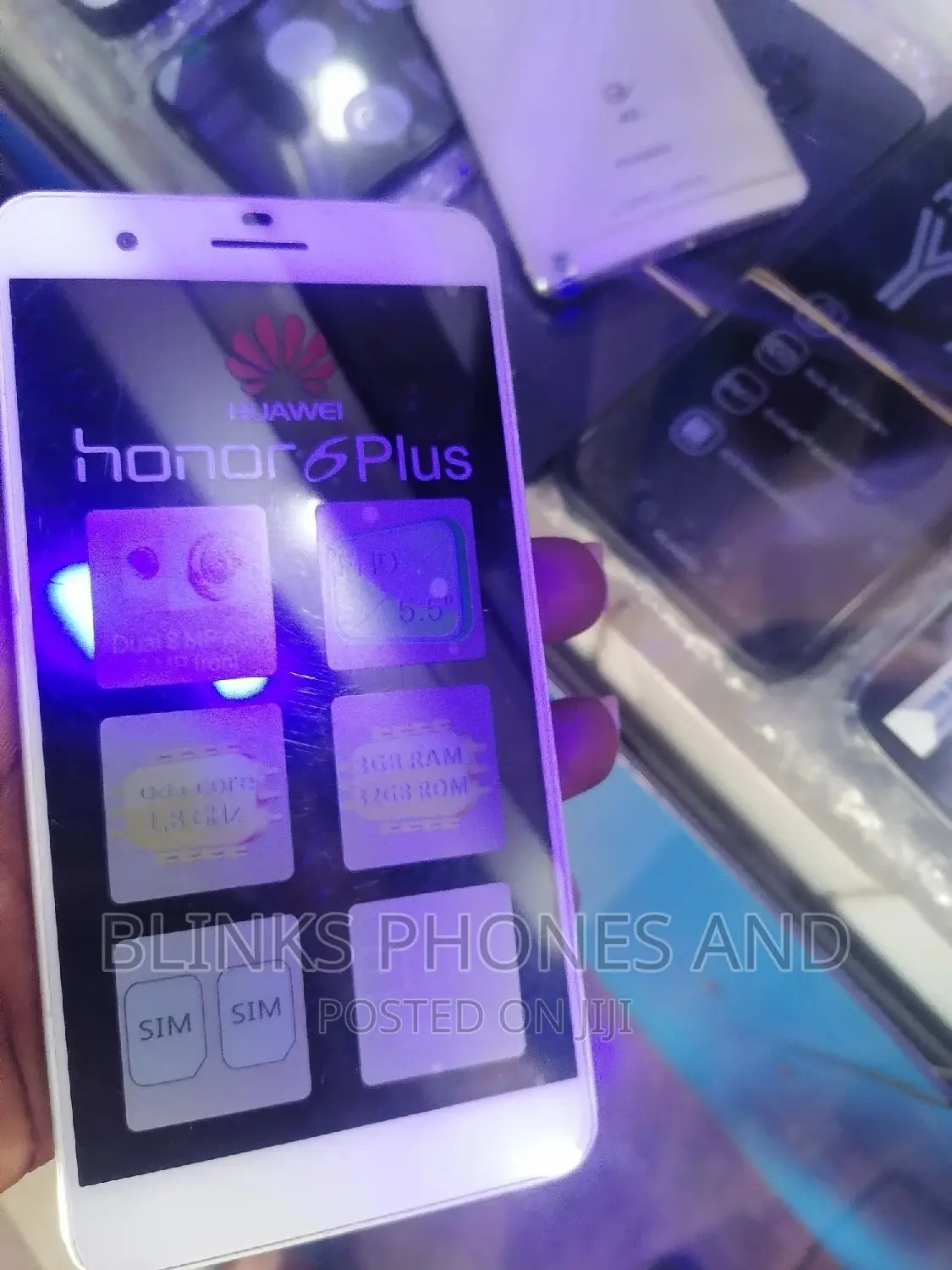 New Huawei Honor 6 Plus 32 GB White