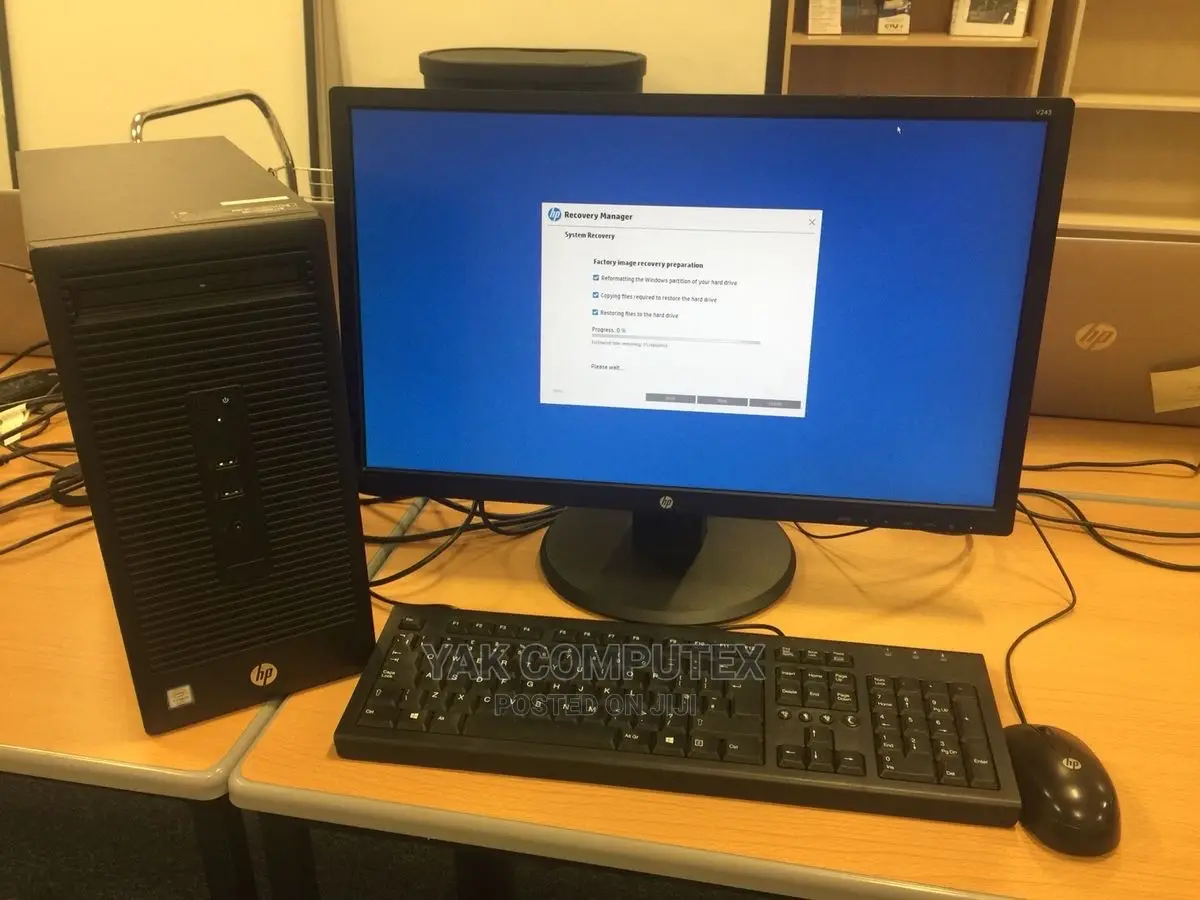 Desktop Computer HP EliteDesk 800 8GB Intel Core I5 HDD 1T