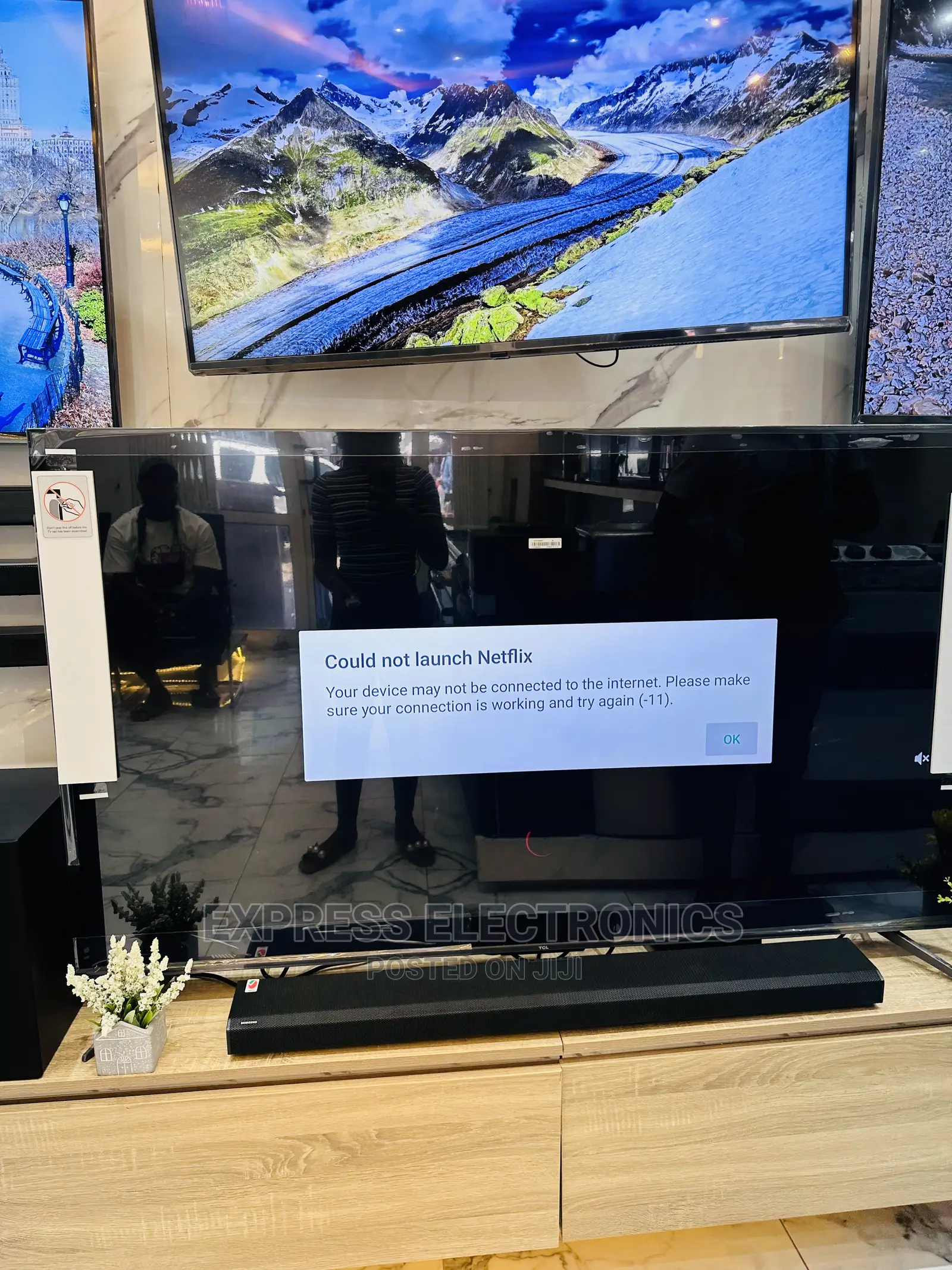 Glossy Uhd Smart 50”P635 TCL LED Display