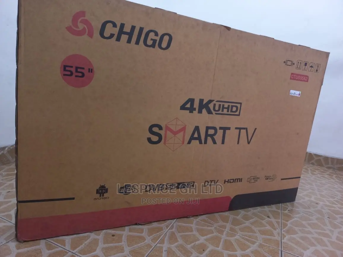 Chigo 55” Android Good Smart UHD TV