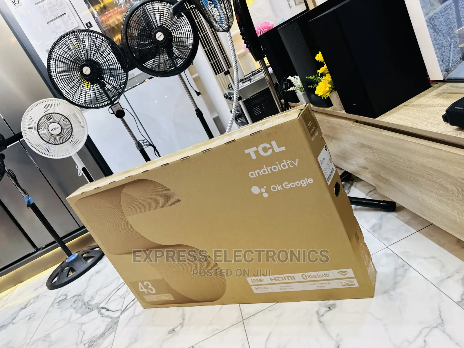High Dynamic Range Smart Android FHD TCL 43S5400A