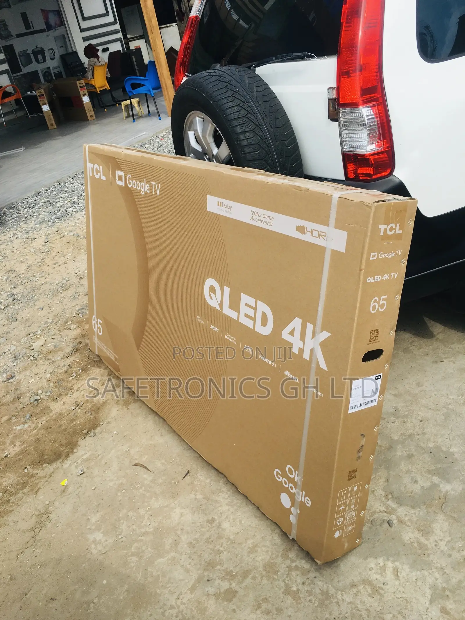 Adjustable 65 Inches Glossy QLED TCL C645 UHD Smart Tv