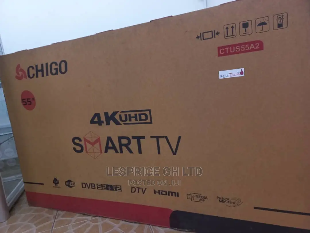 1080pixels Chigo 55” Android Television