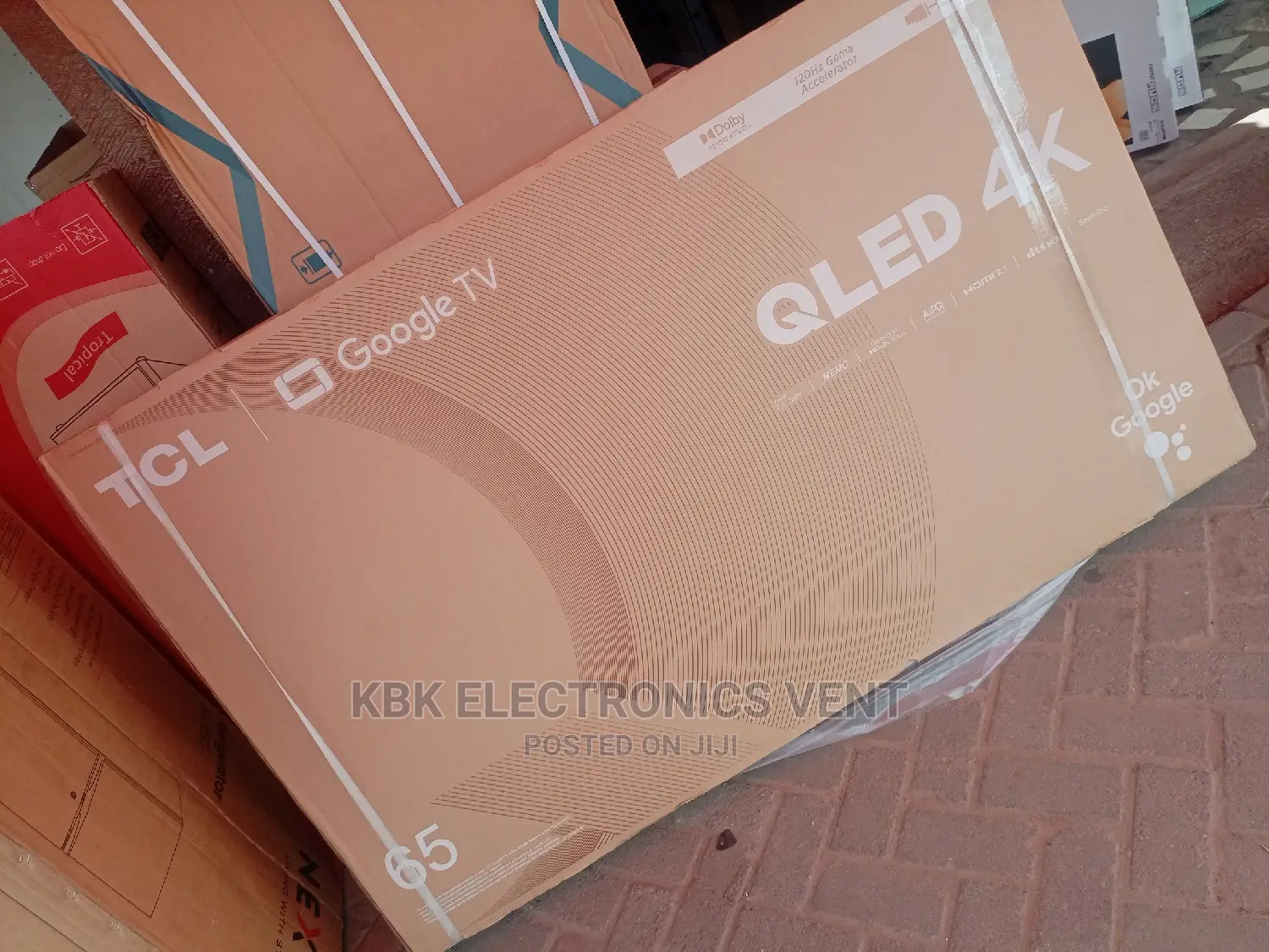 TCL 65" Qled Smart Satellite Digital Led Tv