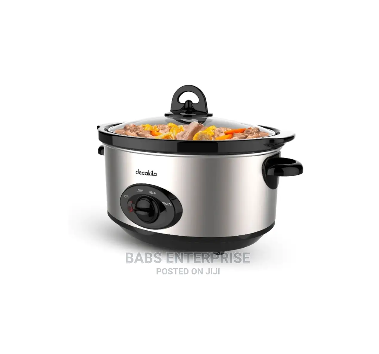 Decakila 6.5L Slow Cooker 320w-Keec025m