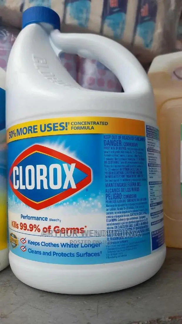USA Clorox Commercial Germicidal Bleach Liquid - 3.57L