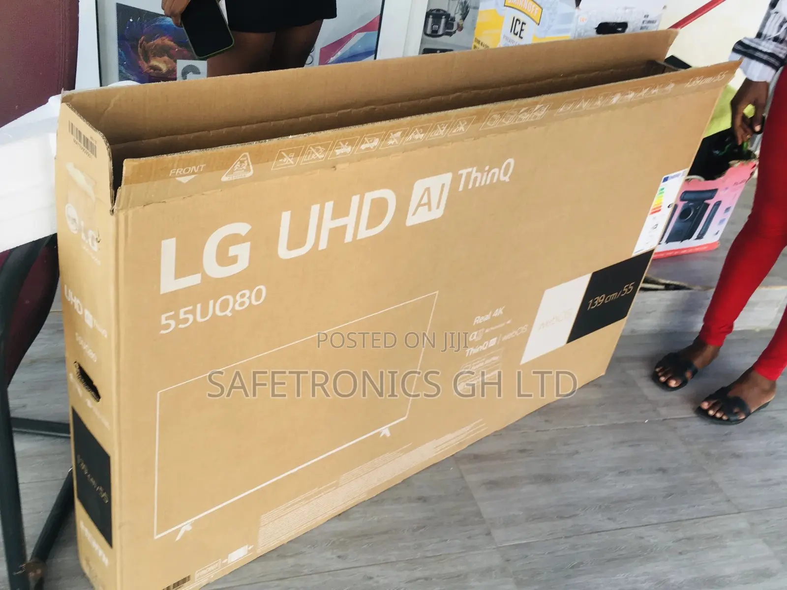 Best UQ80 LG UHD Smart 55 Inches LED Glossy