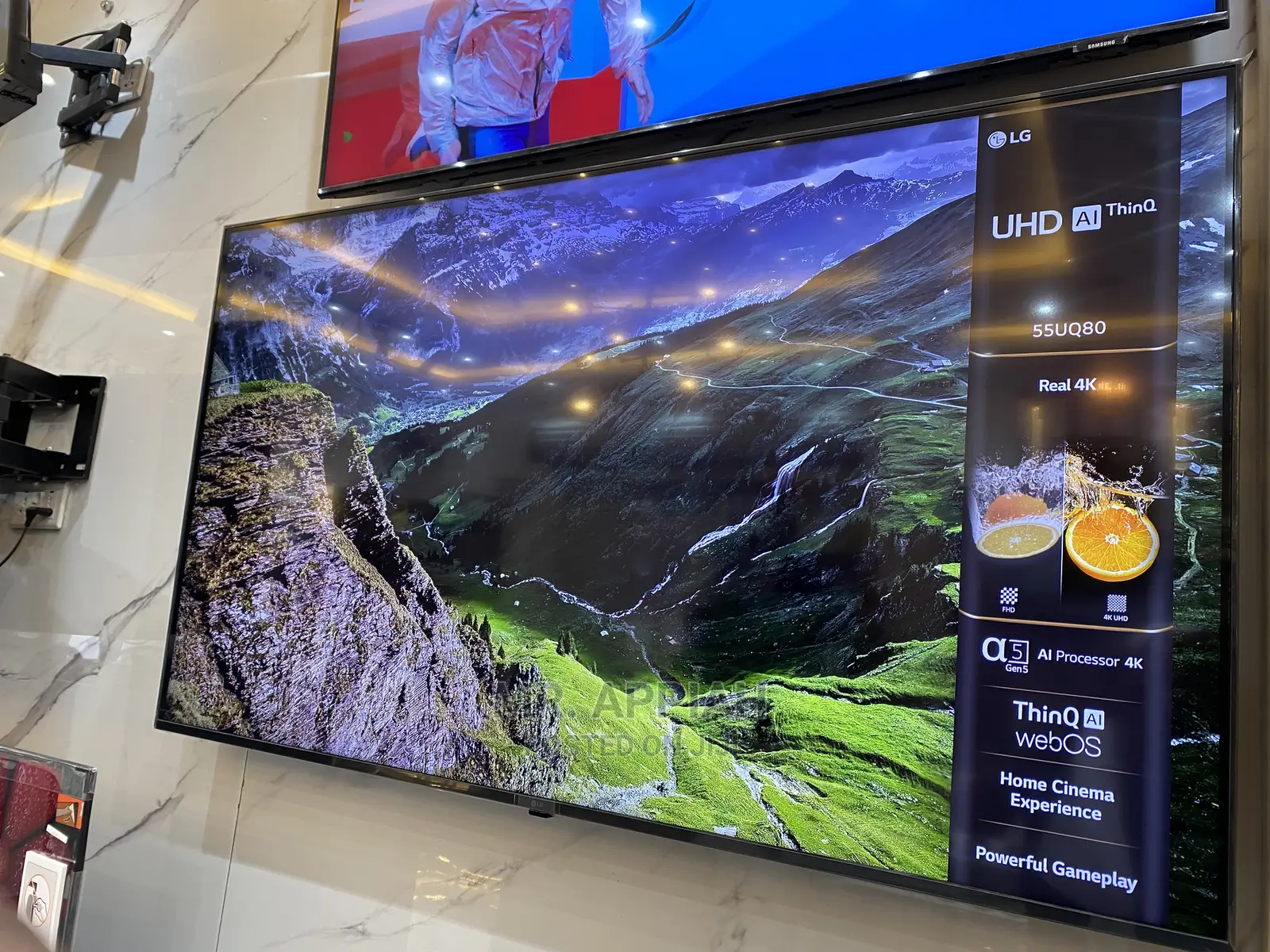 Energy and Cost Saving Samsung 55au9000 Crystal Tv,55”