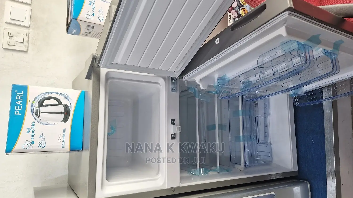 *Pf16_pearl Double Door_fridge With Top Freezer