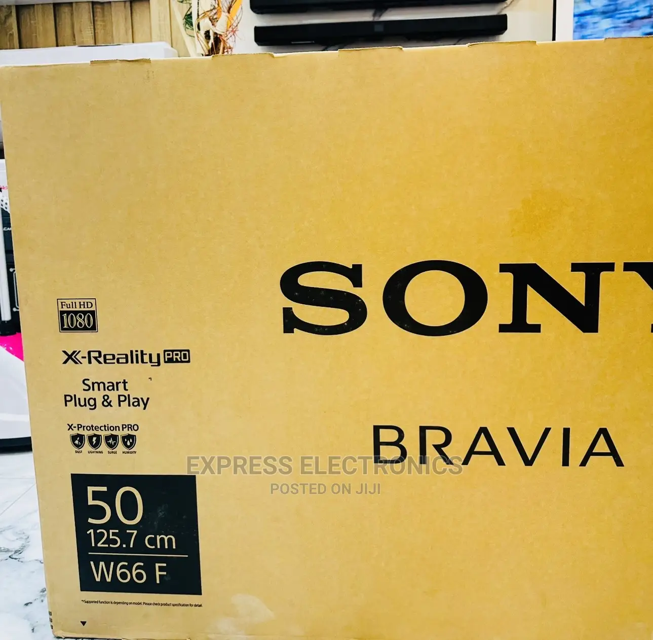 Enjoy  Ultra Realistic FHD Smart Sony 50” Tv  50W660F