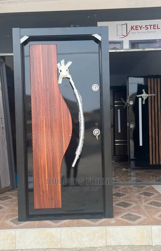 Turkish Single Double Lock Heavyduty Security Door+Accessory