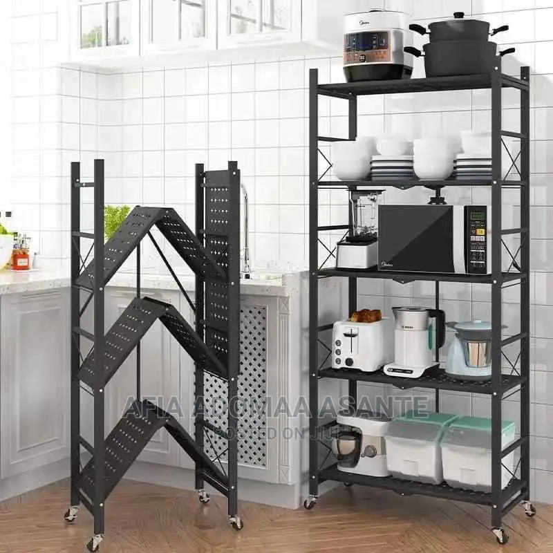 5 Tier Metal Kitchen Rack